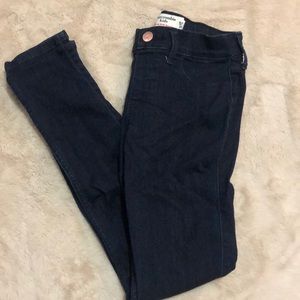 Abercrombie kids pull on jean legging 11/12 NWOT